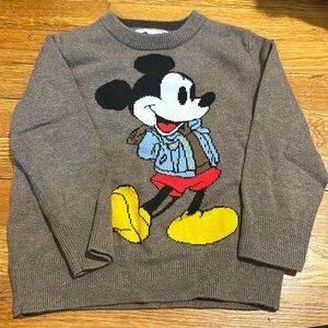 Gap Mickey Mouse toddler sweater
